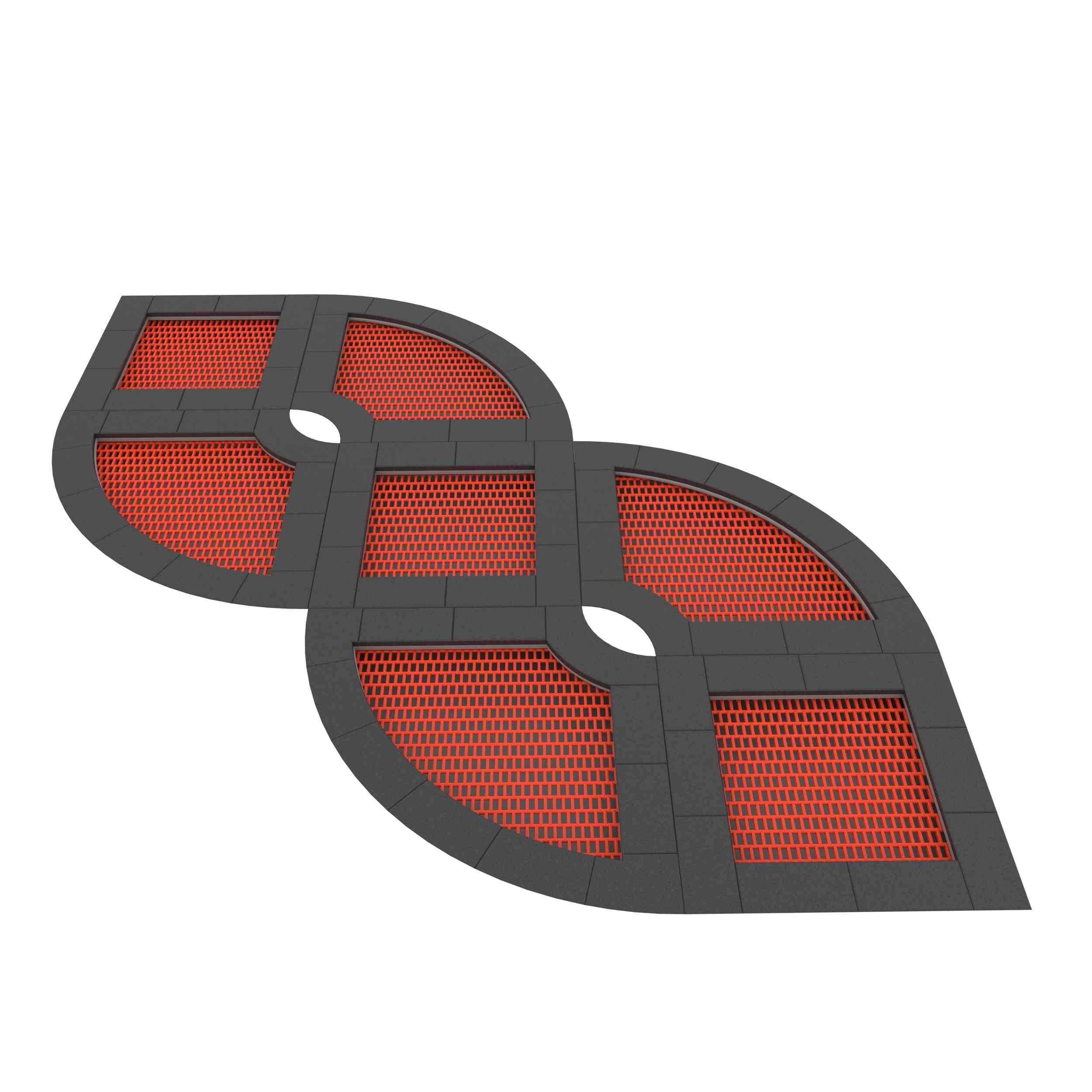 Trampolin 7,45x3,25m