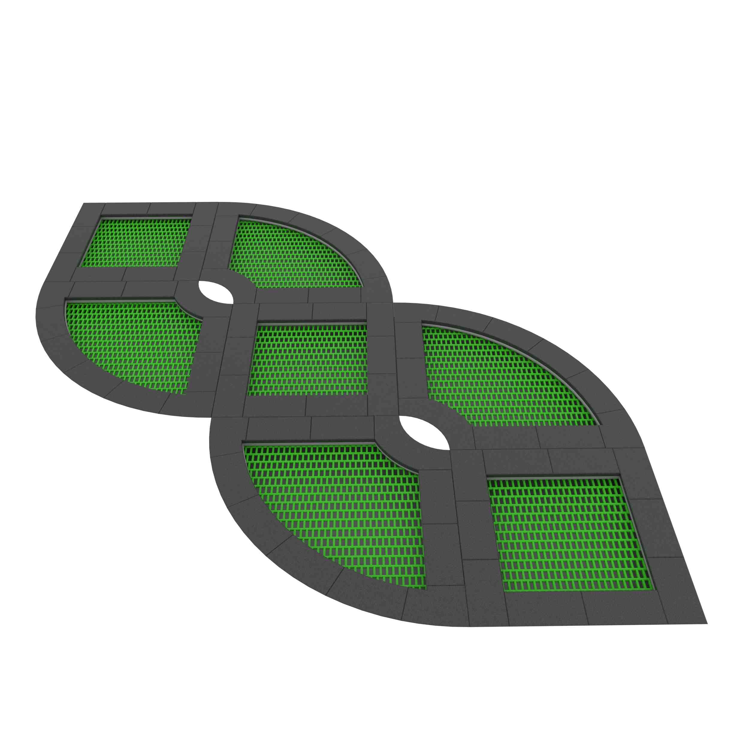 Trampolin 7,45x3,25m