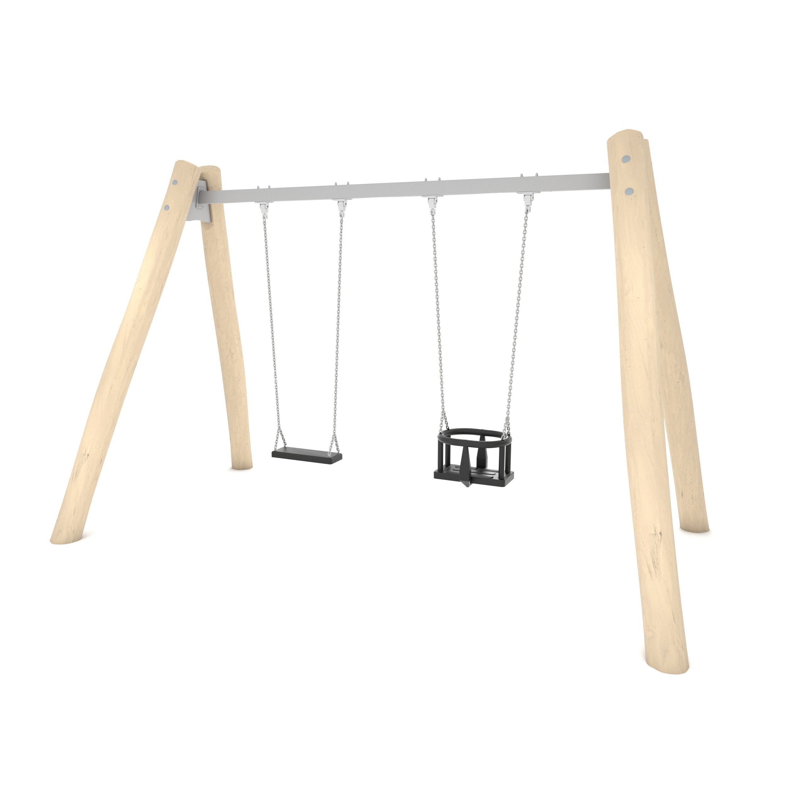 Doppelschaukel Robinie