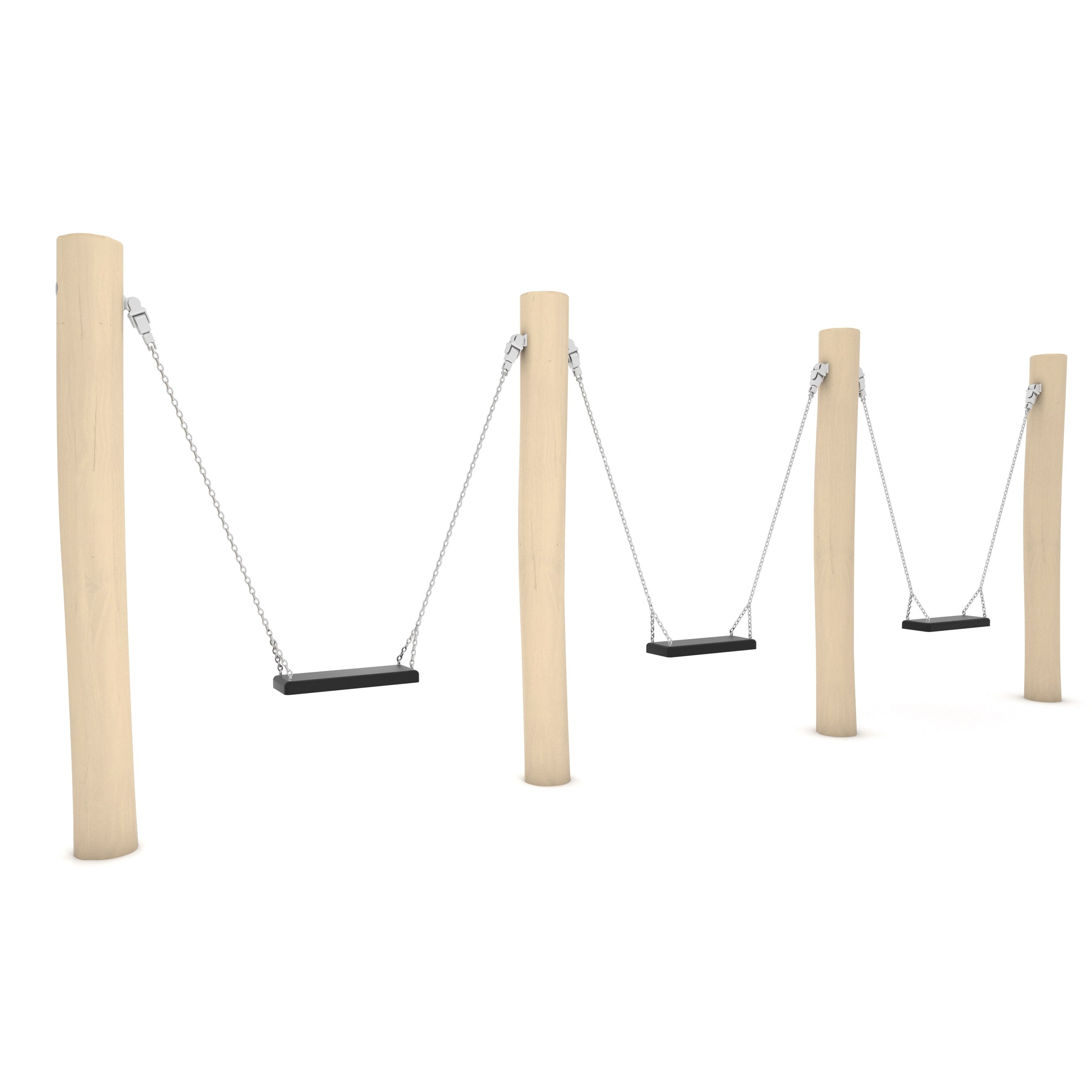 3-Fach Minischaukel Robinie