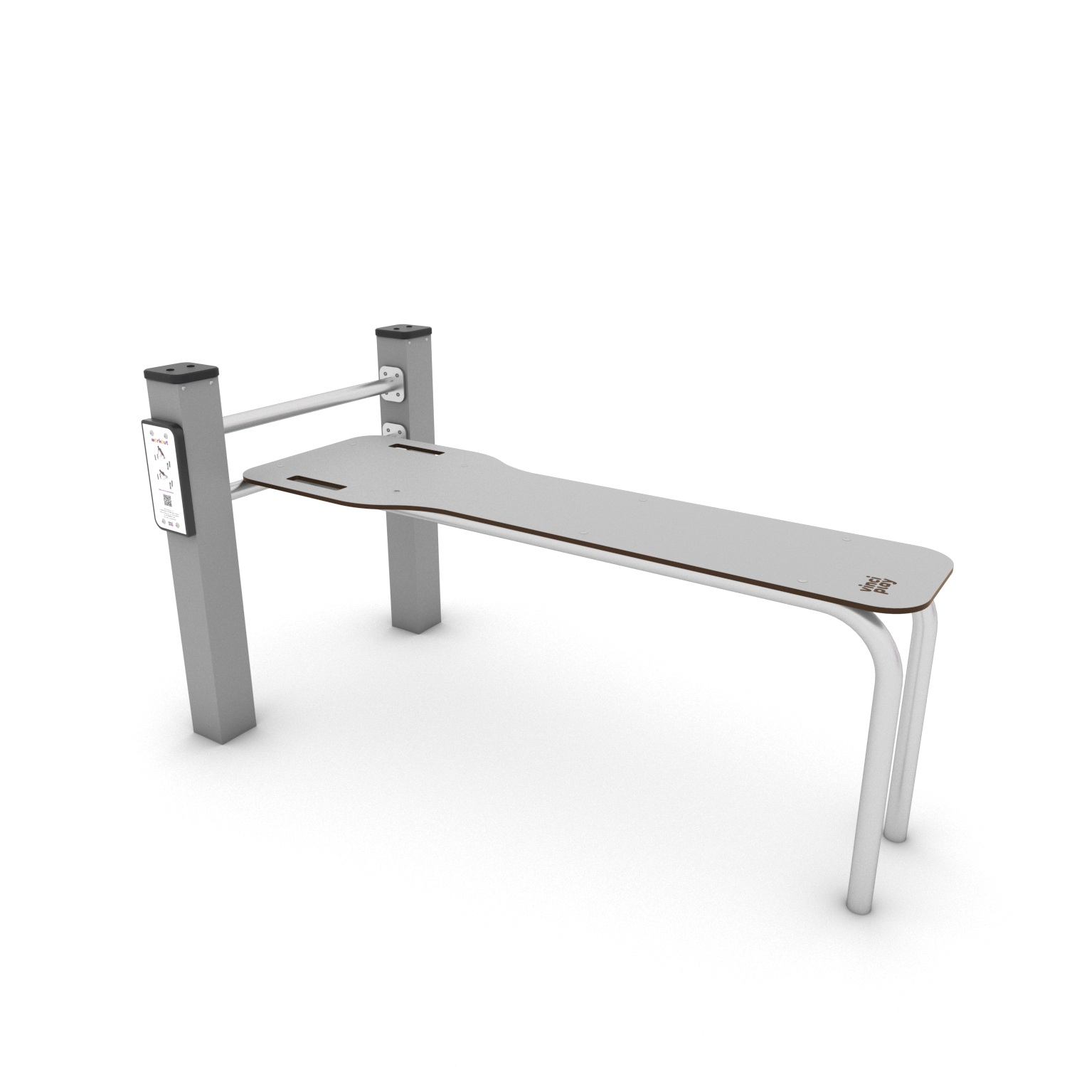 Calisthenics Sit-Up Bank gerade