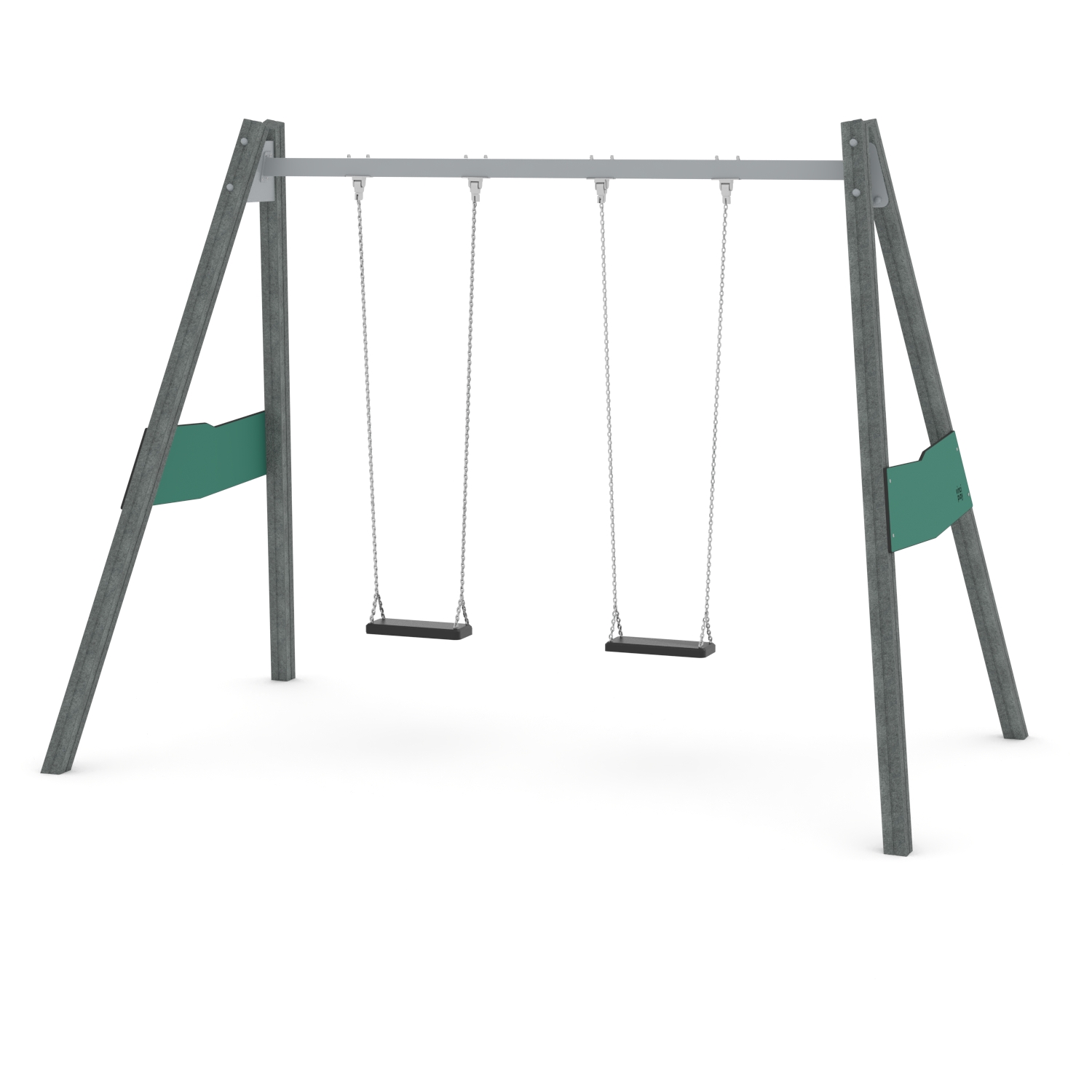 Doppelschaukel Recycling 