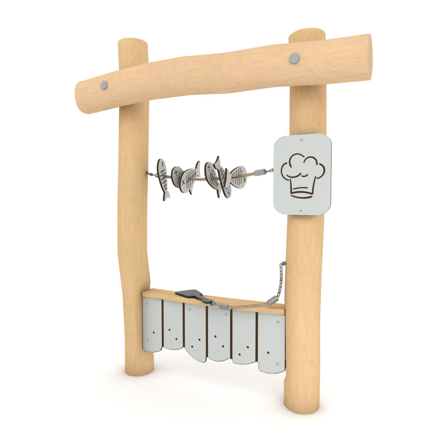 Robinienanlage Küchenzeile