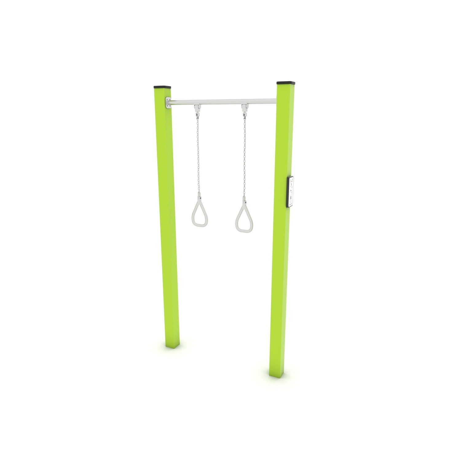 Calisthenics Klimmzugtrainer mit Ringen