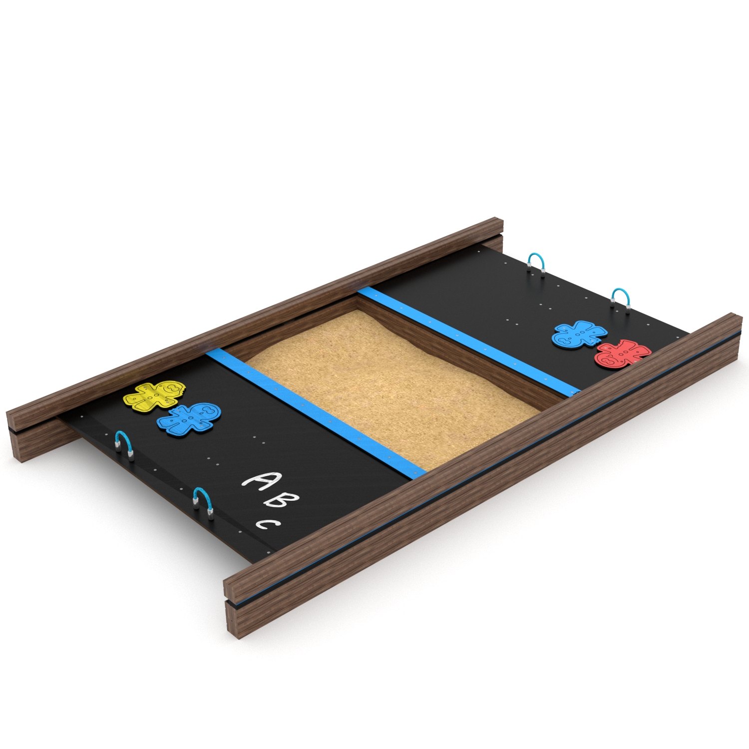 Sandkasten mit Abdeckung