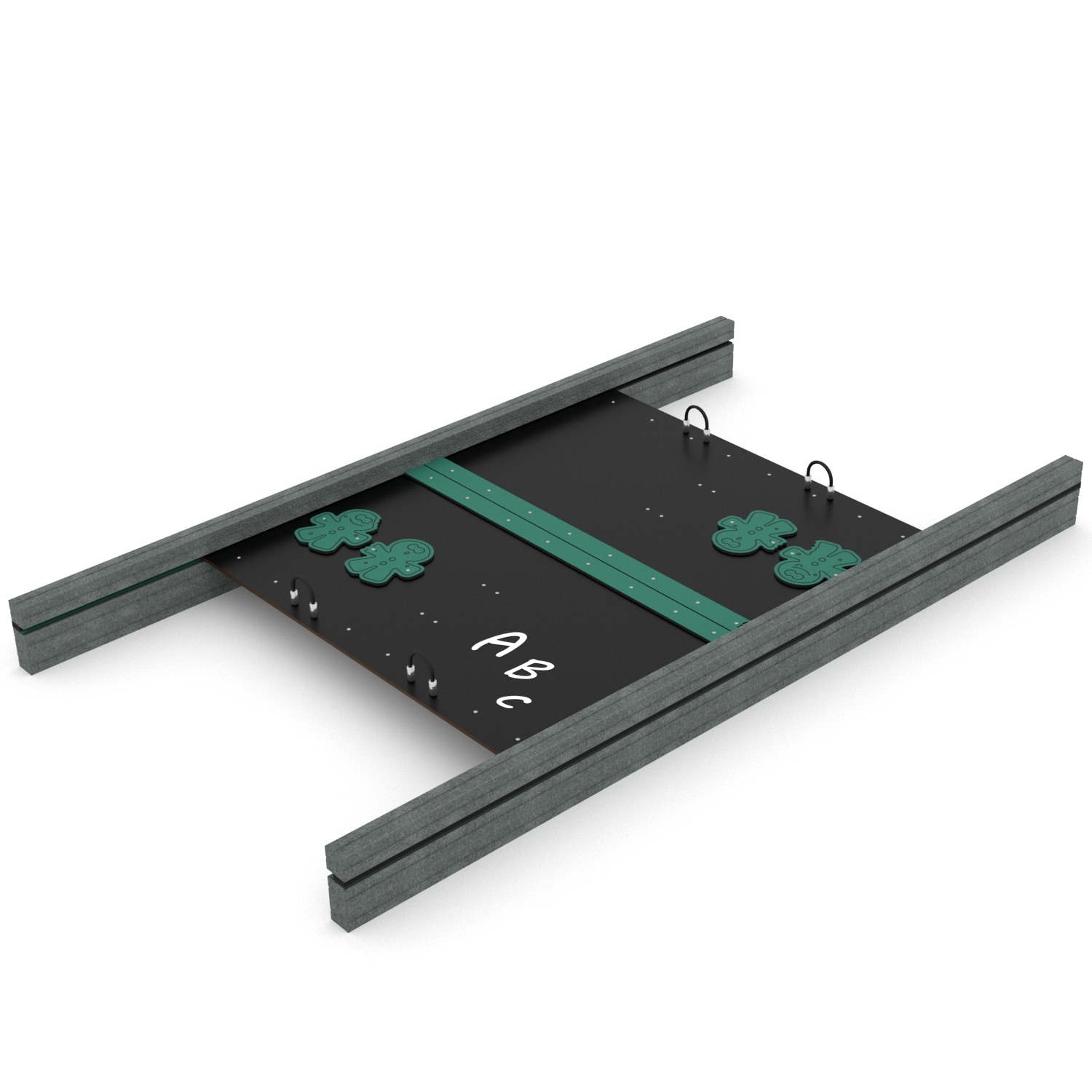 Sandkasten mit Abdeckung Recycling