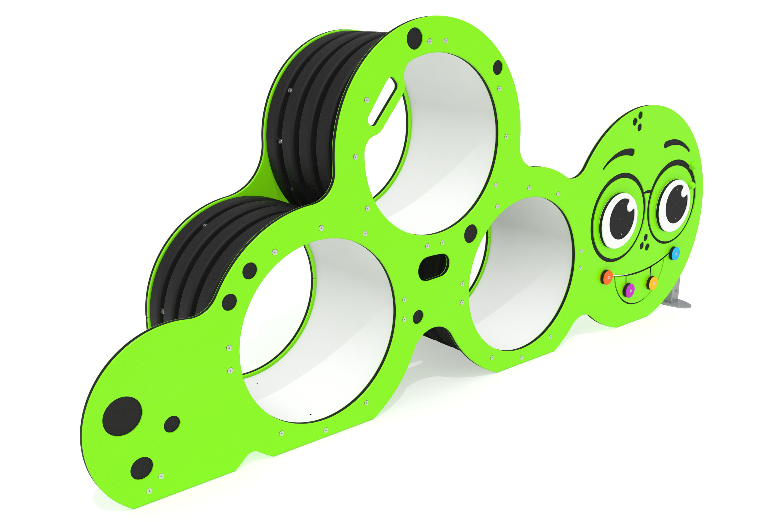 Spielgerät Raupe "Nimmersatt"