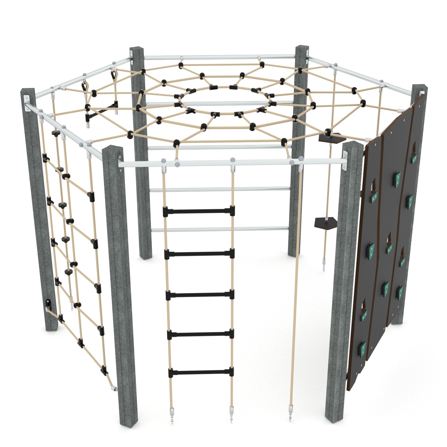 Klettersechseck Recycling