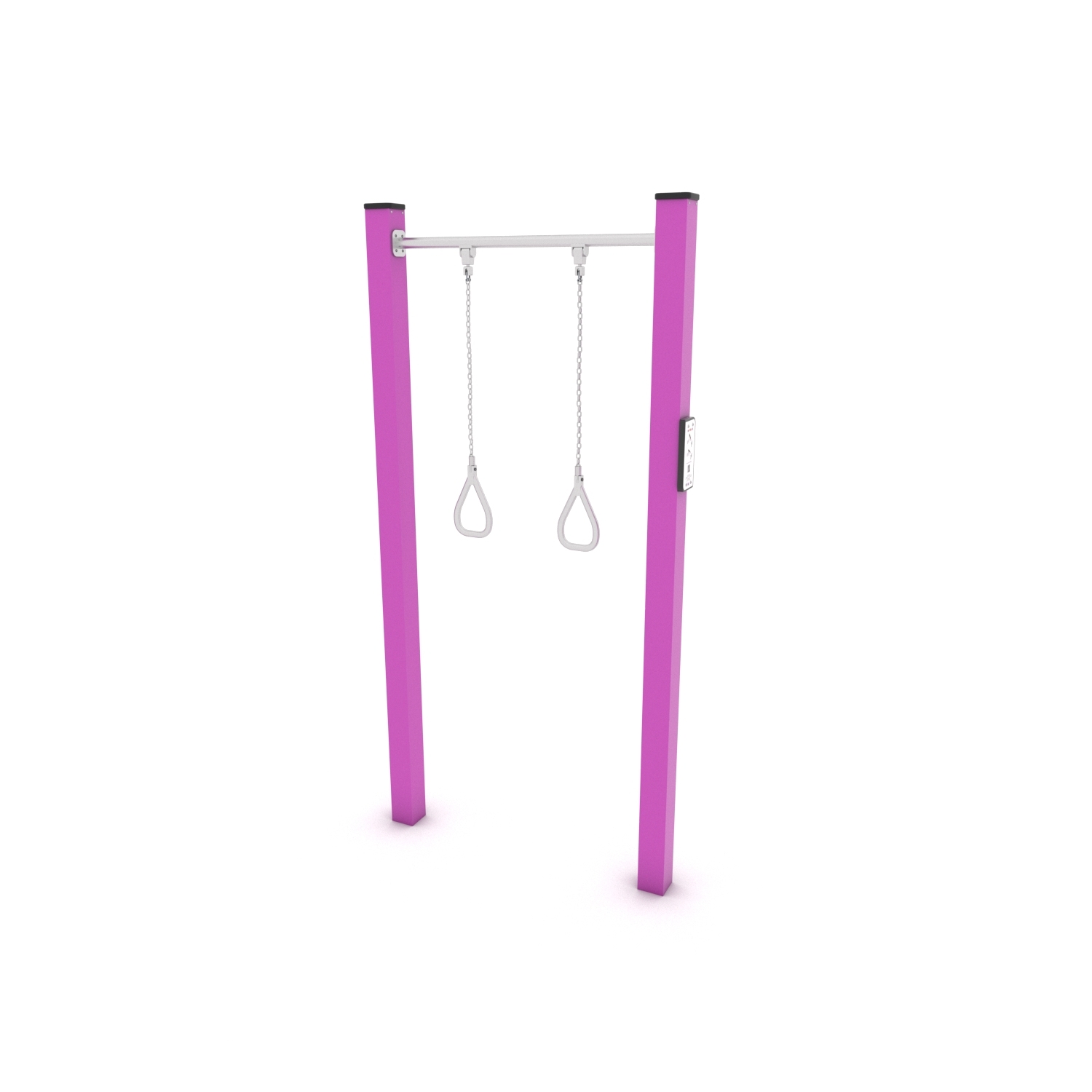 Calisthenics Klimmzugtrainer mit Ringen