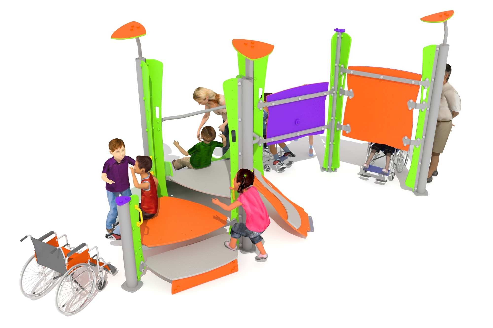 Spielanlage Tribox Inklusion