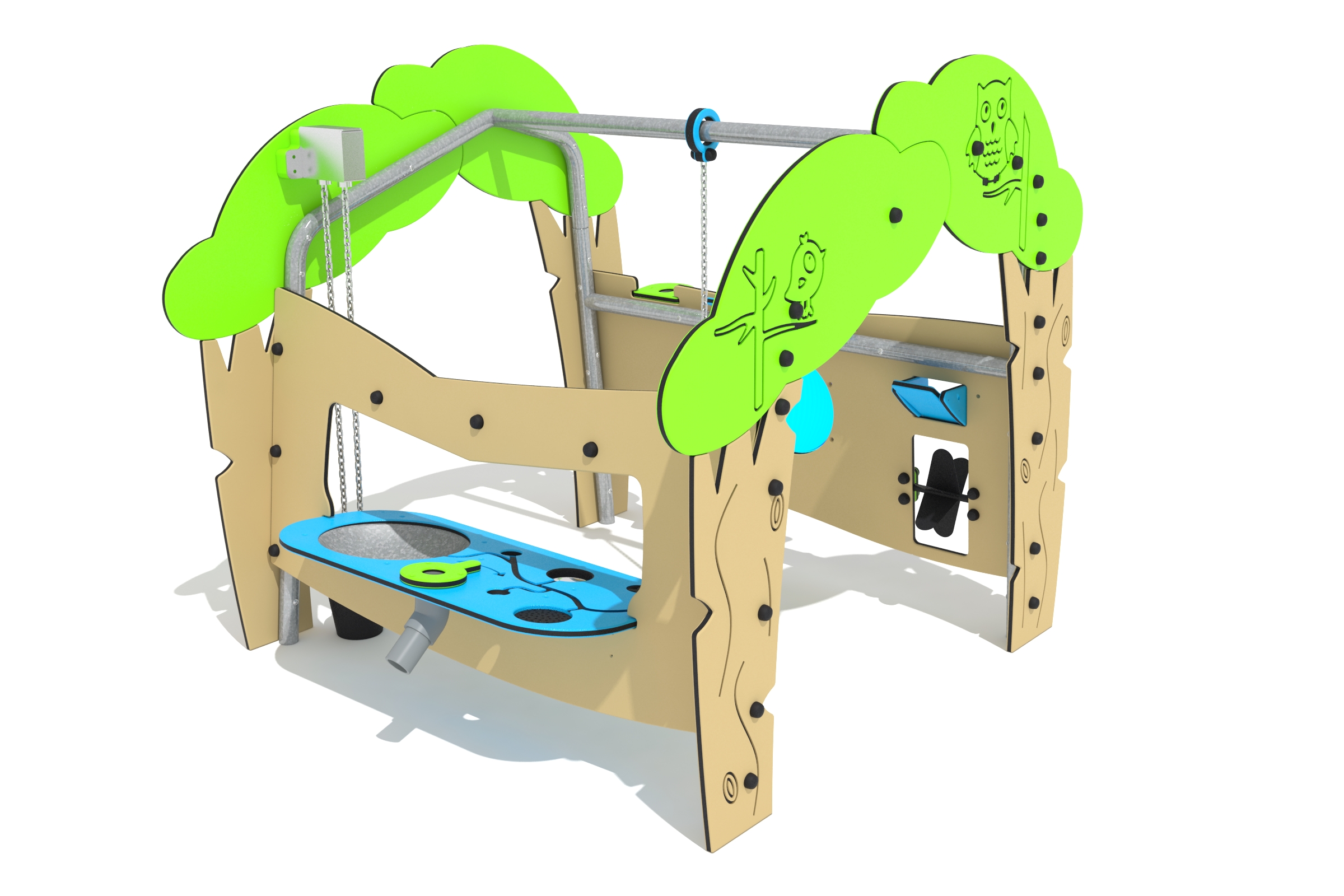 Sandbaustelle Wald 2