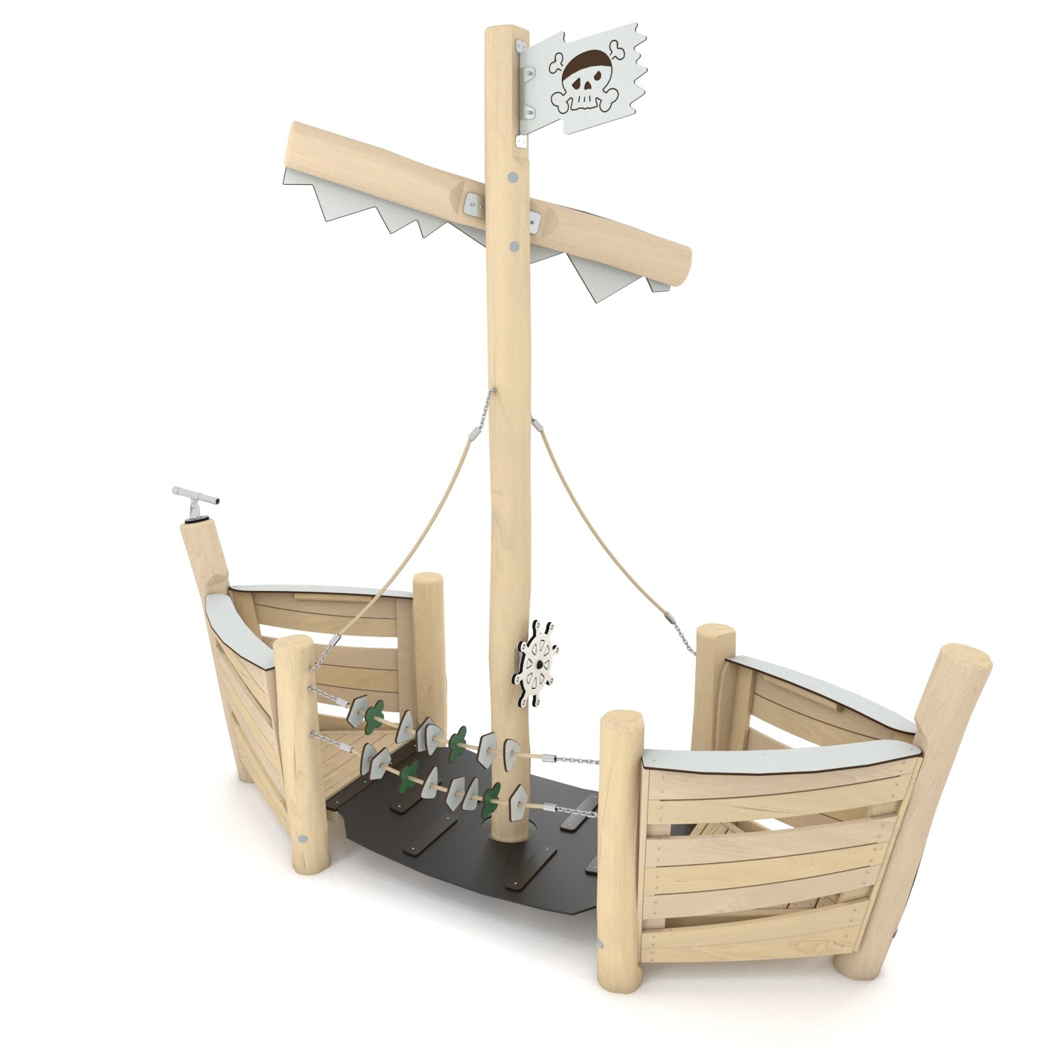 Robinienanlage Schiff Luna