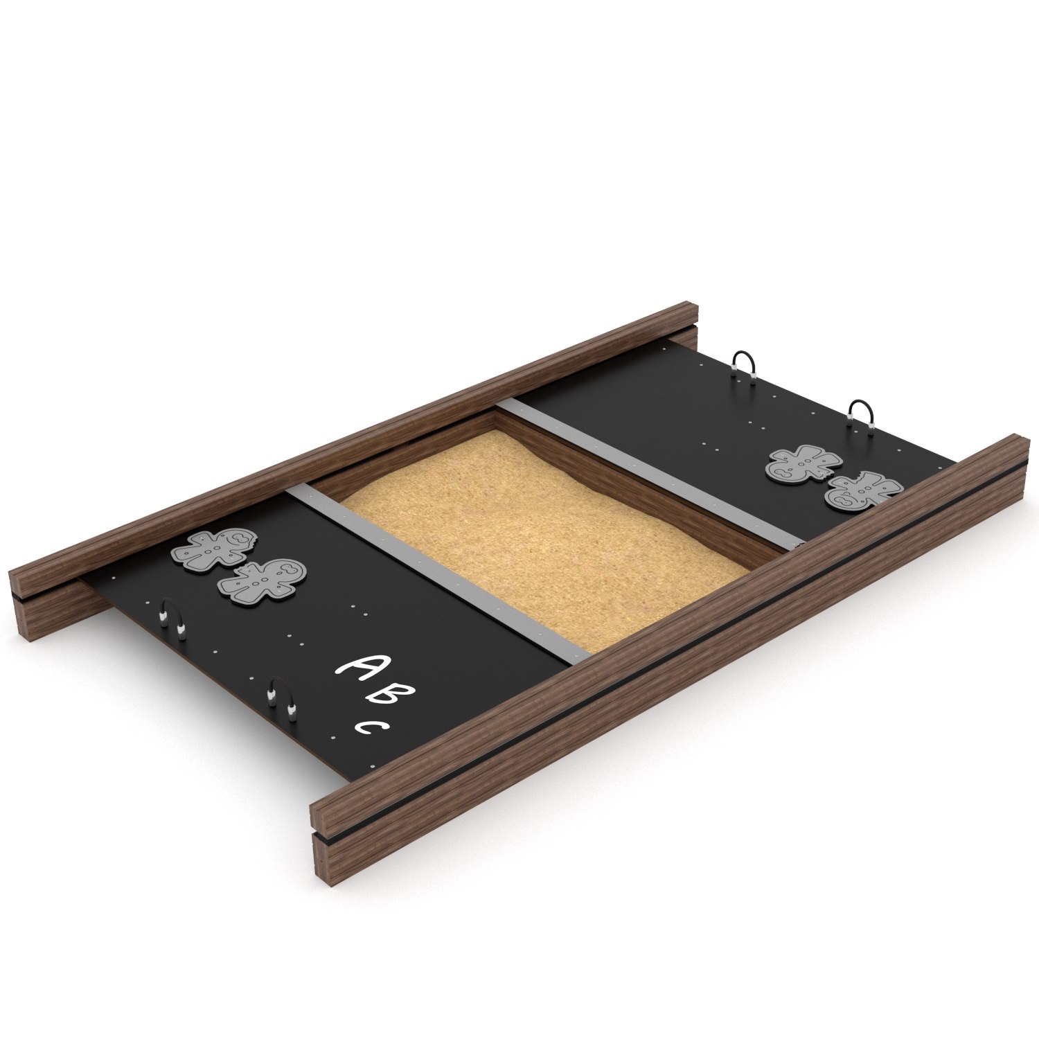 Sandkasten mit Abdeckung