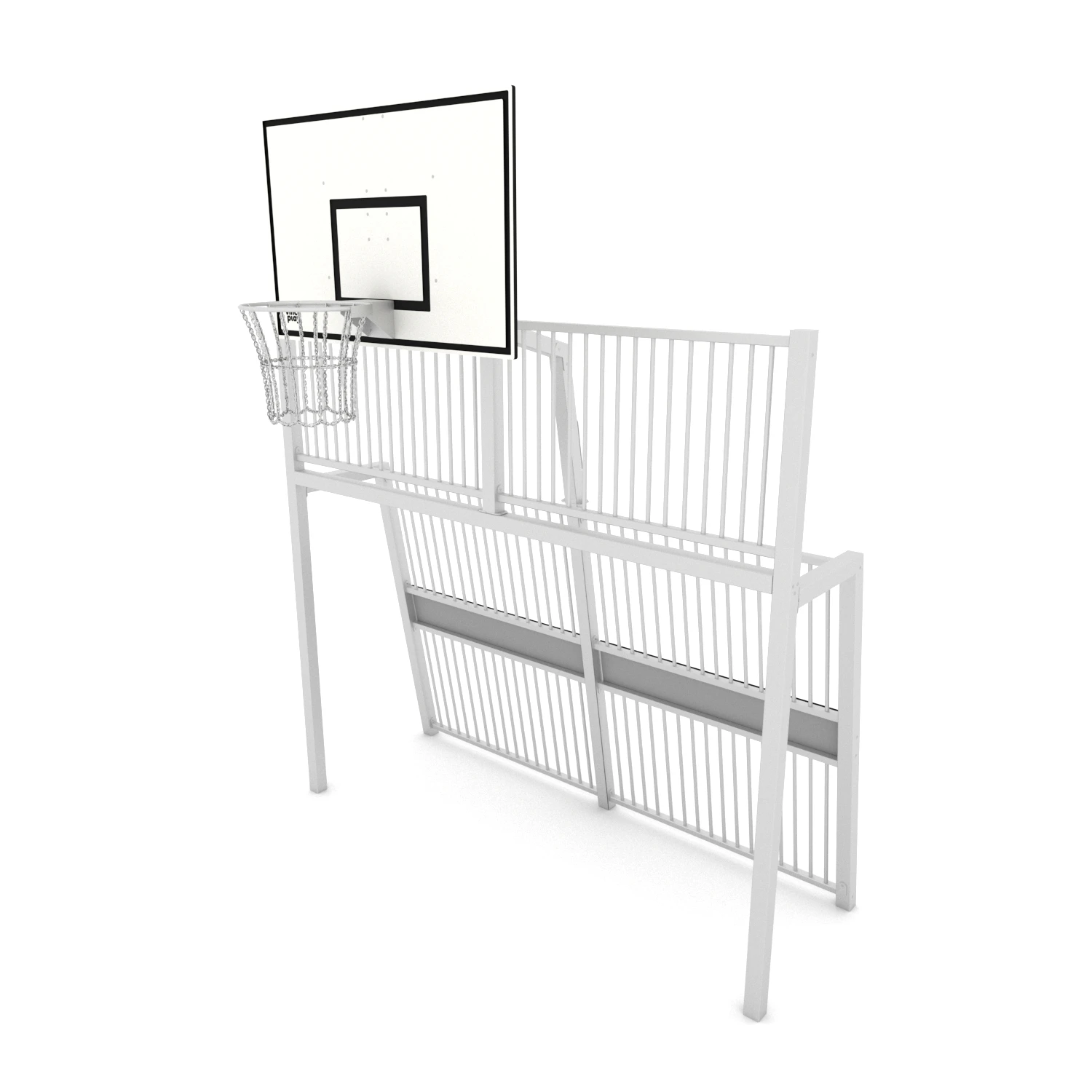  Arena Fußballtor mit Basketballkorb
