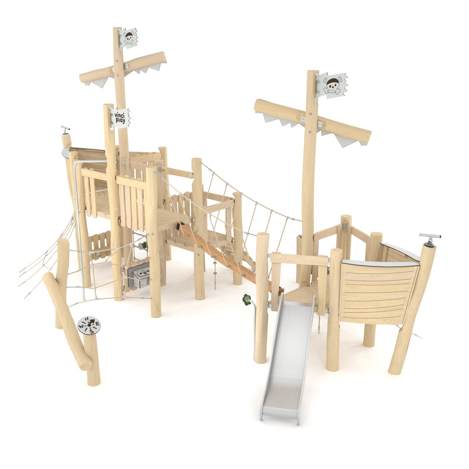 Robinienanlage Piratenschiff Anita