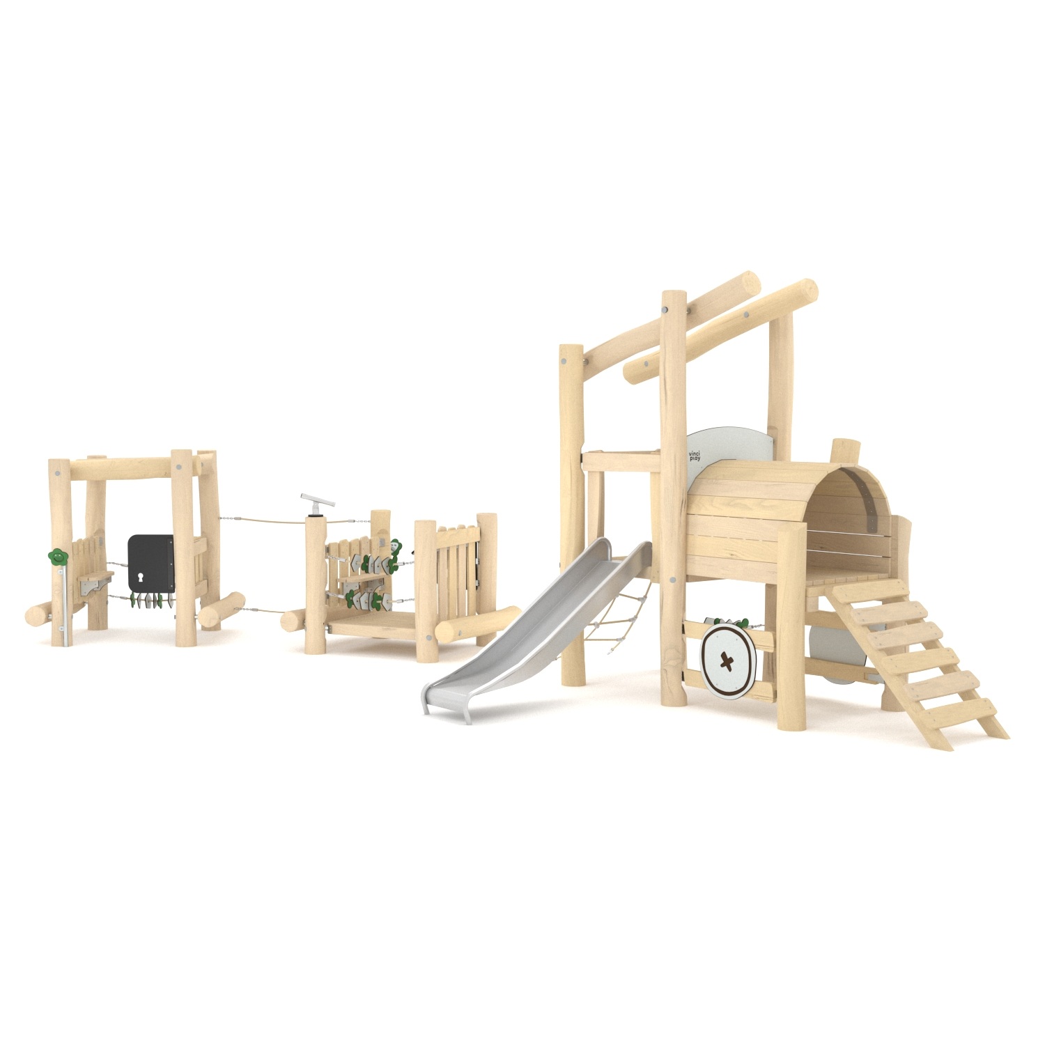 Robinienanlage Lokomotive