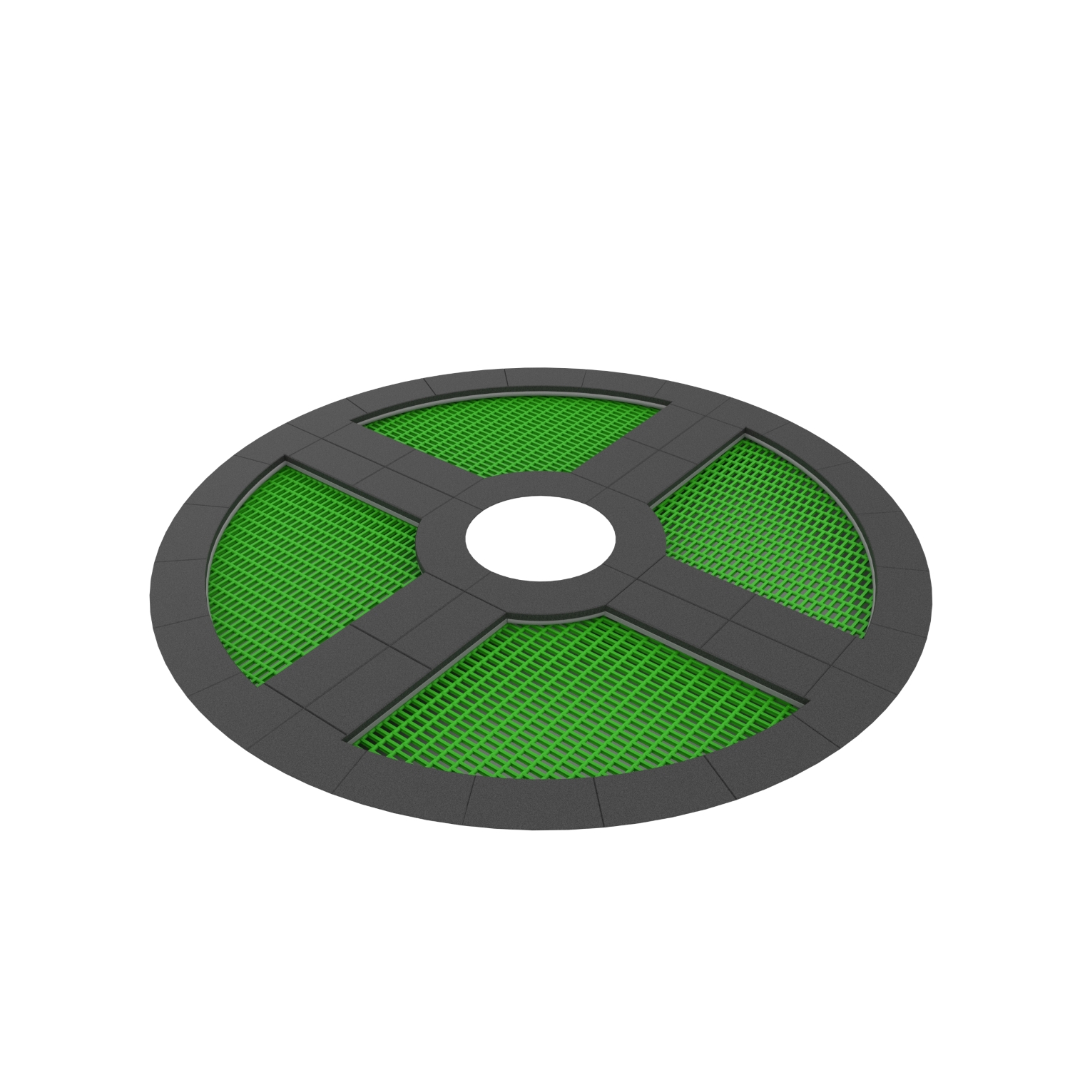 Trampolin 3,75m Rund