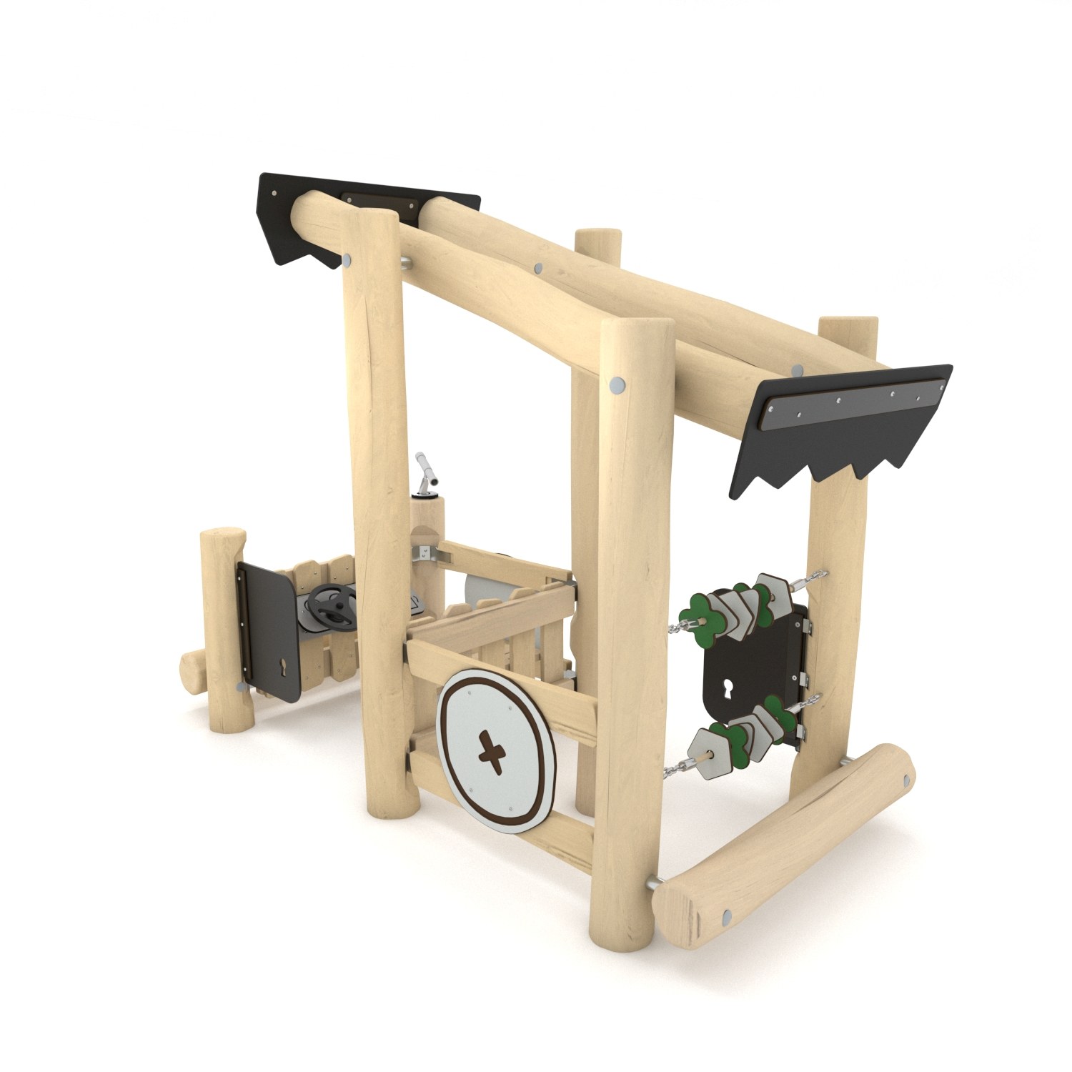 Robinienanlage Uhrzeitauto