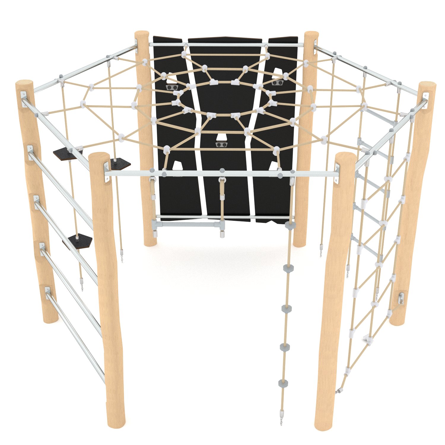 Klettersechseck Robinie