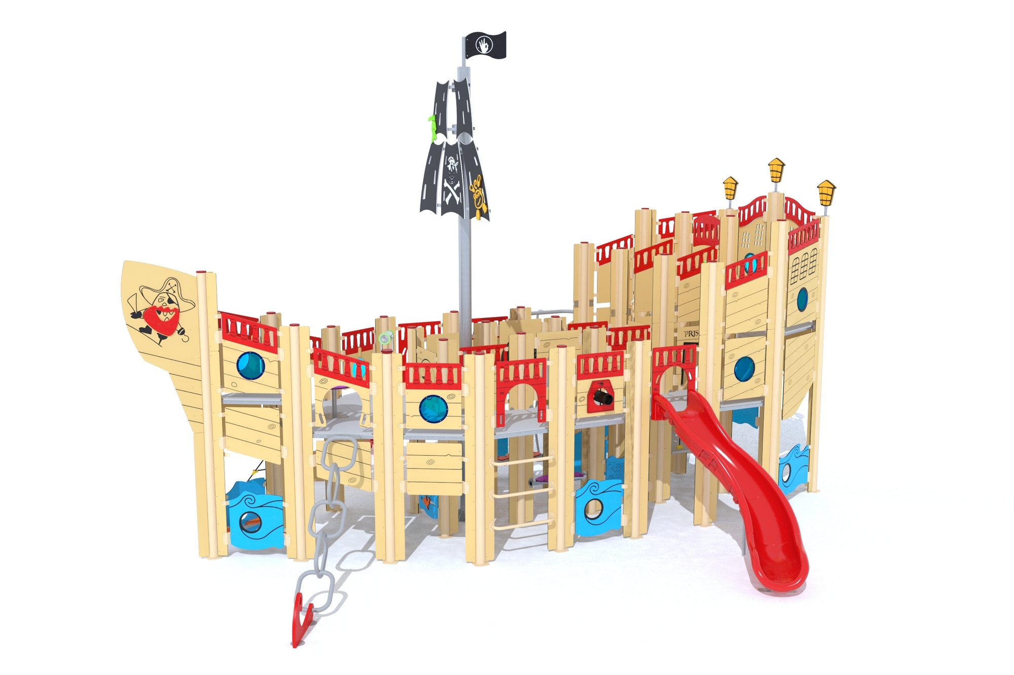 Inklusives Piratenschiff Nina