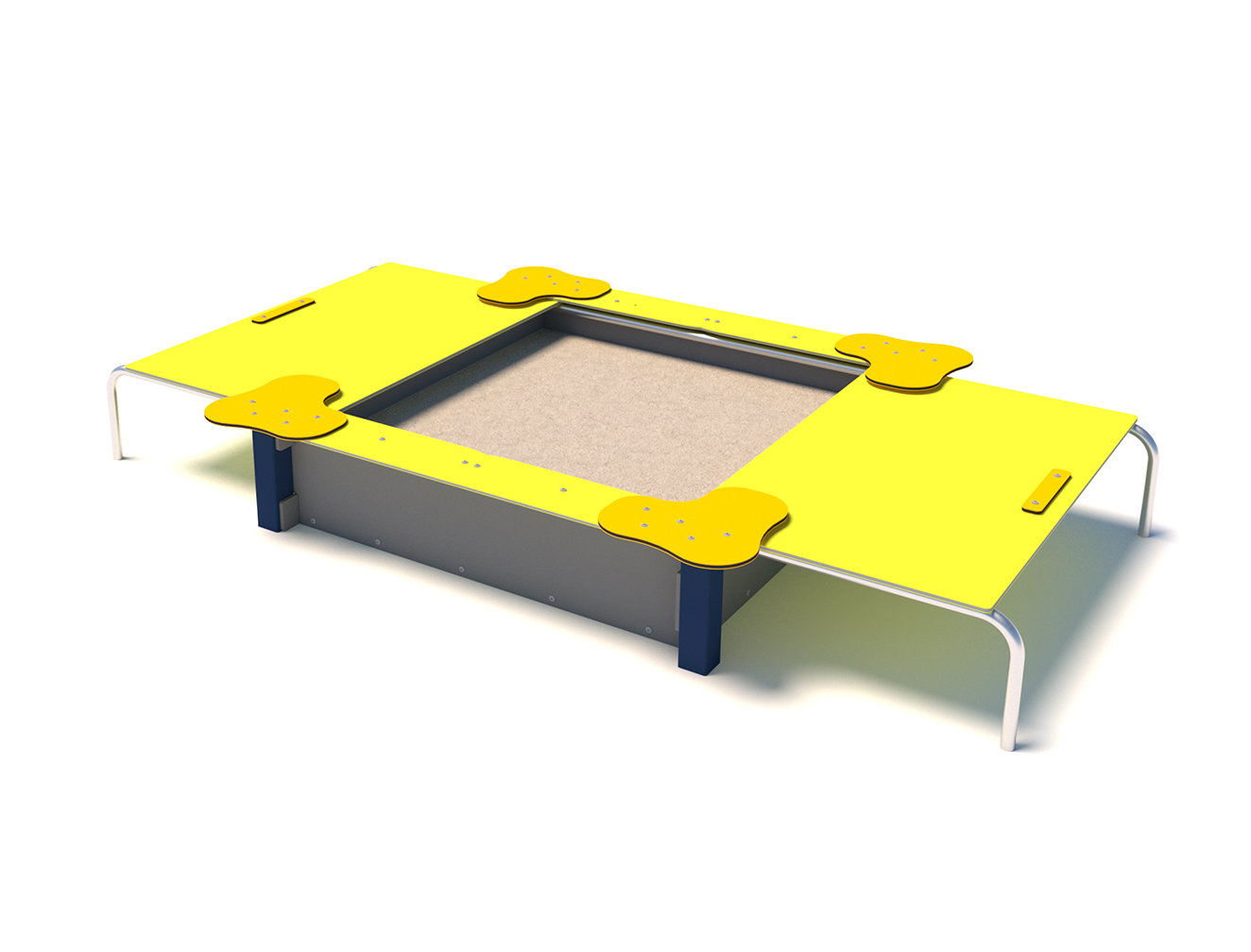 Sandkasten mit Abdeckung 2