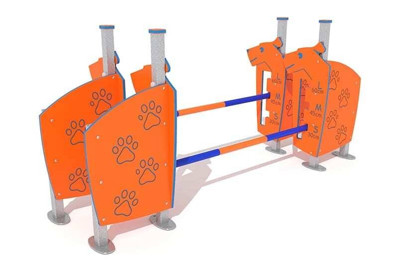 Hundesport Doppelhürde